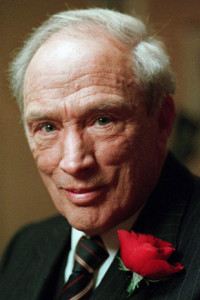 Pierre Trudeau is shown in a Nov. 8, 1993 file photo.