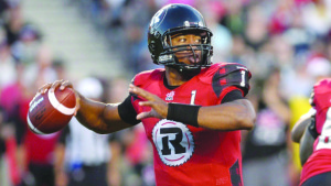 Veteran quarterback Henry Burris, fresh from Ottawa Redblacks’ CFL East Final against Hamilton TiCats, is expected to star in this Sunday’s 103rd Grey Cup in Winnipeg. CBC photo.