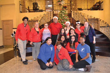Kissoon gives the ho, ho, ho to community