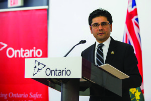 Corrections Minister Yasir Naqvi By Gerald V. Paul