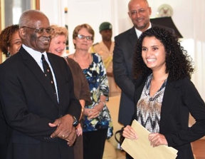 Cosmos beckons Trini Rhodes Scholarship winner