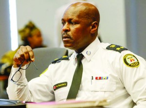 Chief Mark Saunders talks about policing in Toronto in 2016.