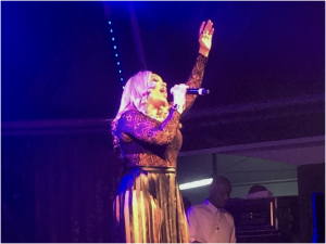Destra took the stage and stole the show. By Renesha Waldron