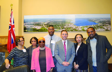 Tory Brown woos ethnic media