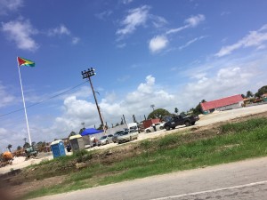 Controversial and delayed, the independence gala stadium site needs a lot of work. Jasminee Sahoye photo.