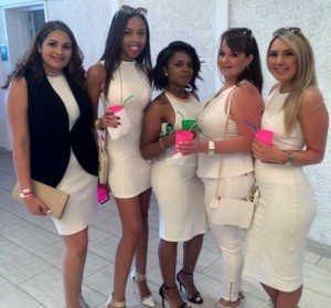These Canadian beauties came all dressed up for the authentic Caribbean party experience