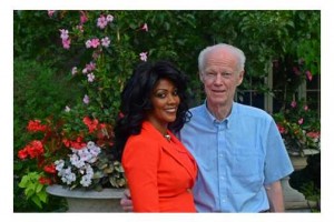 Allan Carswell (right) of the Carswell Fanily Foundation with Gwyn Chapman, Special Advisor, Youth Engagement & Development at the Office of the Mayor of Toronto