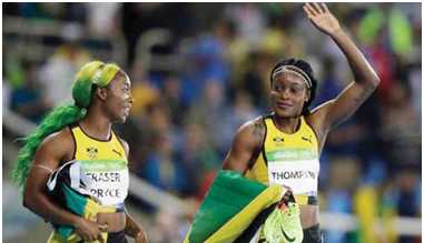 Jamaican Thompson takes gold