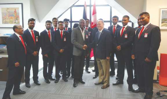 Youth cricket ambassadors back home after ‘eye-opening’  experience  in Trinidad-Tobago