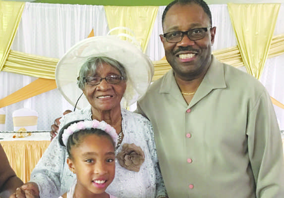 Family reunion for birthday of Trinidadian centenarian