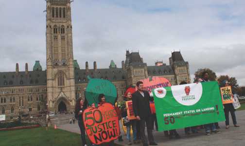 ‘Harvesting Freedom’  delegation presents petition  for permanent residence for migrant workers