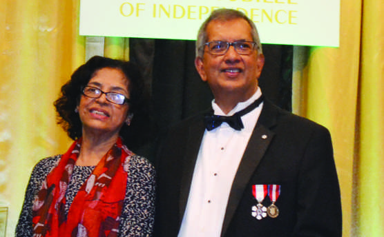 Guyanese nationals receive awards at  Independence anniversary gala
