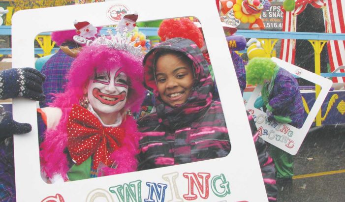 CLOWNING AROUND AT THE PARADE
