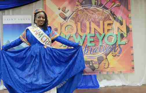 WOB QUEEN Sharlene Jn Baptiste of St. Lucia
