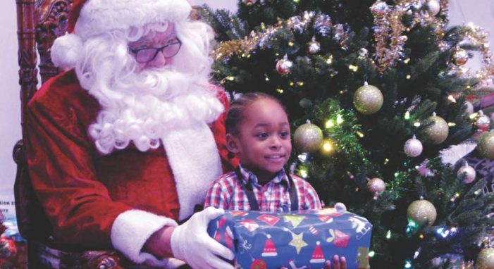 Santa Claus shows up at the AFEY’s Party in Etobicoke
