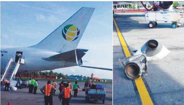 Planes grounded after mishap in Guyana