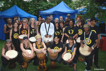 Muhtadi Drumming Festival  at Woodbine Park on the weekend