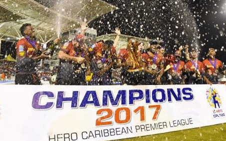 Trinbago Knight Riders win 2017 Hero Caribbean Premier League title