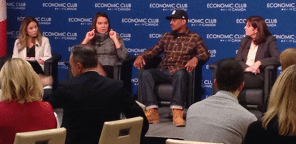 Tear-jerk stories at Jobs of the Future Youth Summit