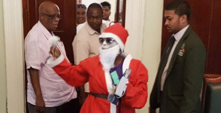 ‘Santa’ breaches parliament’s security