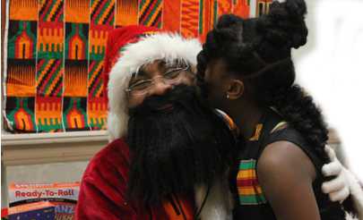 Kente Claus on a mission to bring Christ back into Christmas