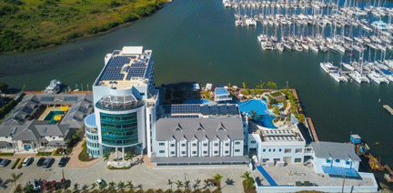 New dockside hotel opens in St Lucia
