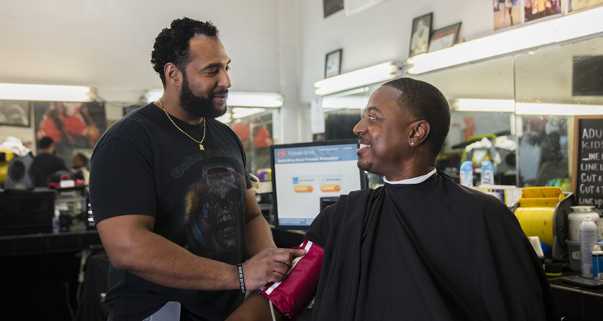 Black barbershops can help clients get high blood pressure under control — study
