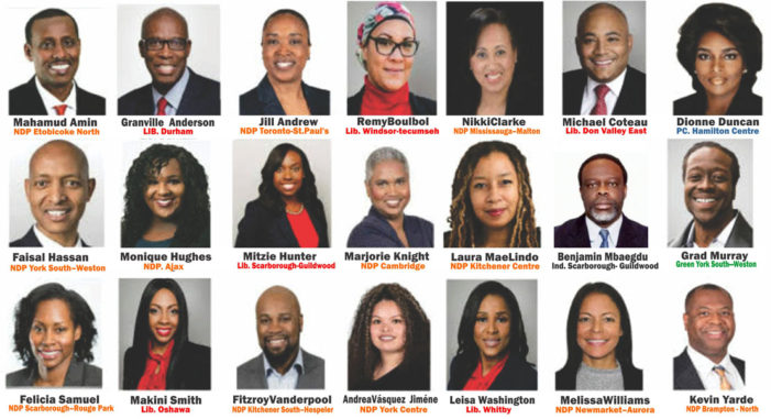 Black candidates turn up at ‘ meet and greet’ event  at Jamaican Canadian Centre