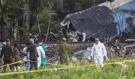 More than100 killed in plane crash in Cuba