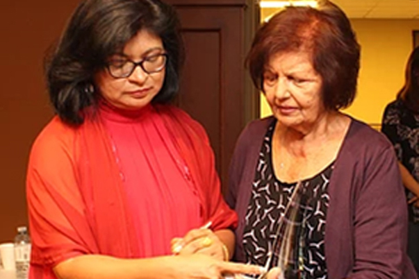 ABC teacher meets her author-student