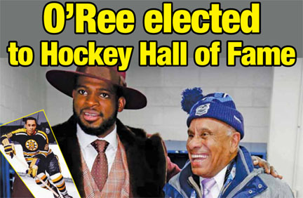 O’Ree for Hockey Hall of Fame