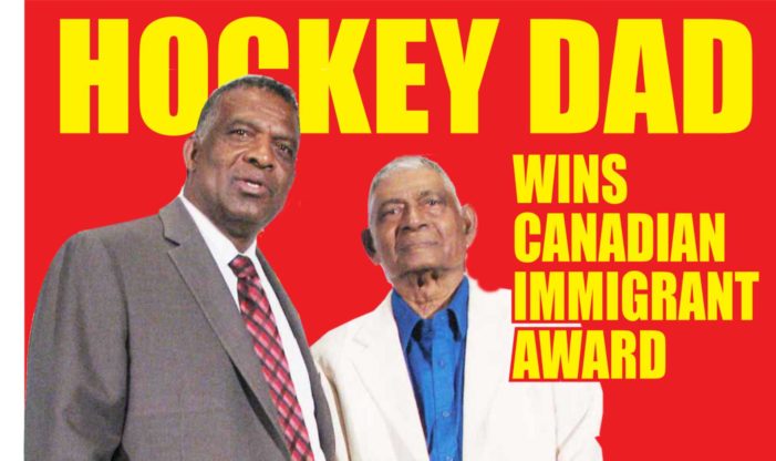 Hockey dad receives Canadian Immigrant Award
