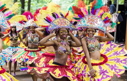 Children among 10 people injured  at carnival street party