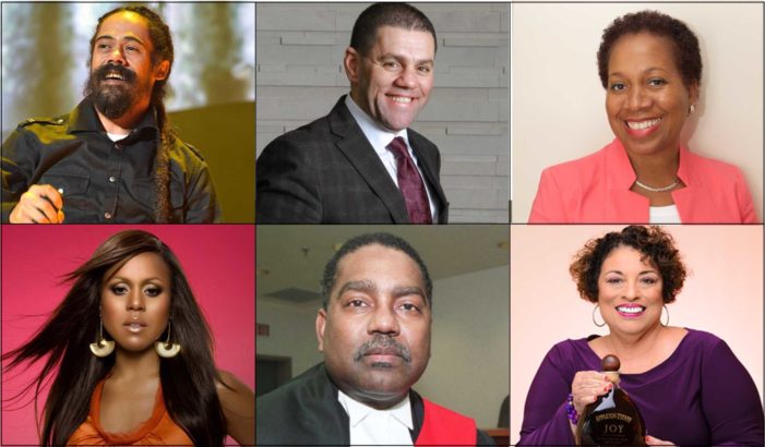 Damian Marley and Deborah Cox to receive Luminary Award  at UWI Toronto gala