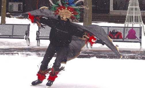 A ‘mini’ Caribana on ice at Mel Lastman Square