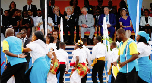 Prince Charles arrives in St. Lucia as first stop on Caribbean tour