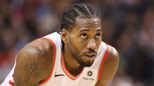 Raptors Kawhi Leonard for mayor?