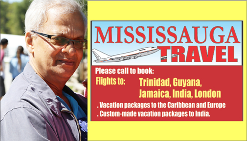 Mississauga Travel’s Lallan Roopnarine dead at 67