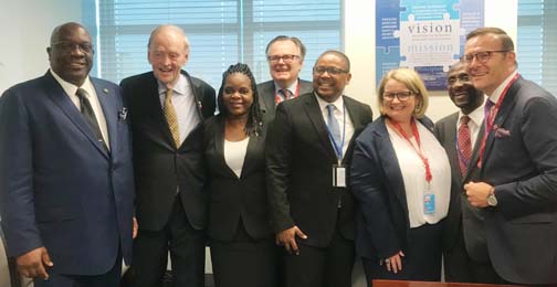 St Kitts-Nevis PM Harris meets former PM Jean Chrétien