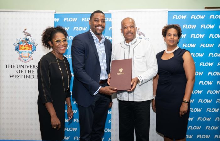 UWI signs TV partnership with Flow [TV]