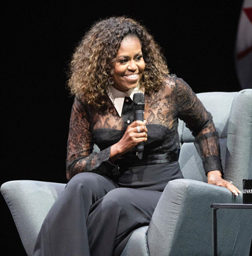 Standing Ovation for Michelle Obama