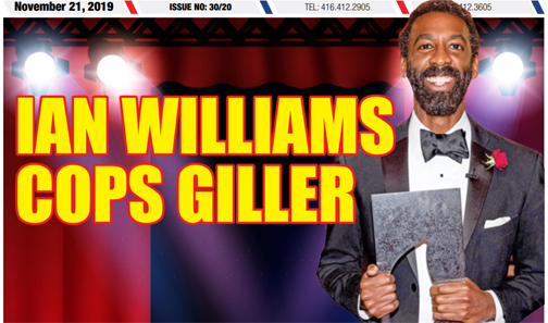 Ian Williams wins $100,000 Giller Prize