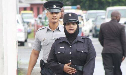 Trinidad hijab-wearing cop get compensation