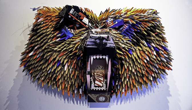 Turning sneakers into art – sneak this book under the tree