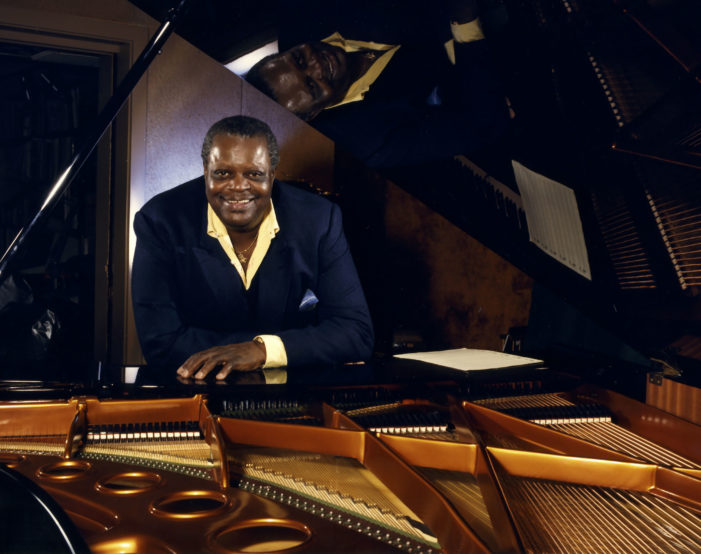 Oscar Peterson: Black + White debuted at TIFF