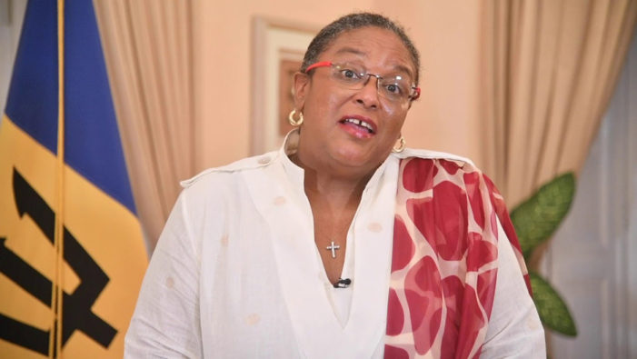 Barbados PM Mottley not supporting mandatory vaccines