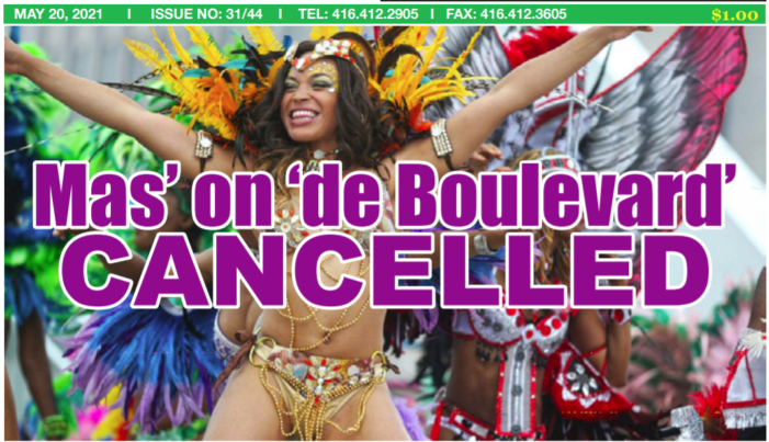 Toronto Caribbean Carnival 2021 officially cancelled
