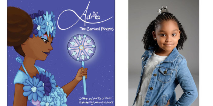 Six-year-old Torontonian Ad’Ria La Pierre pens her first book:  And it’s all about Carnival   
