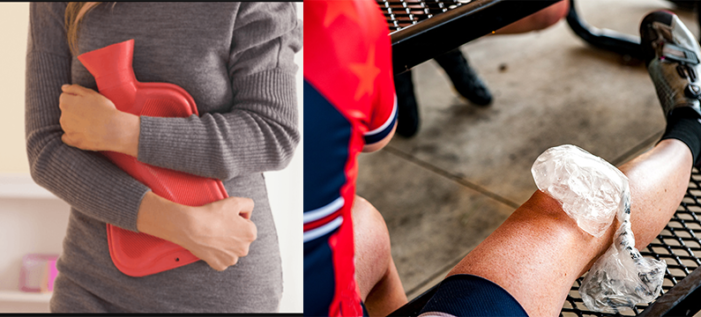 I have a recent injury…should I use ice or heat?