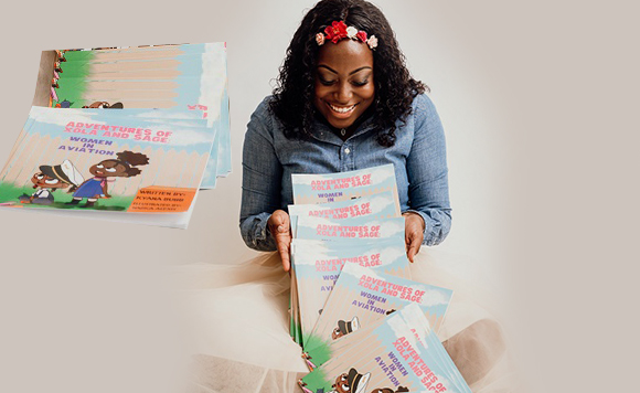 Grenadian air traffic controller pens aviation book for children